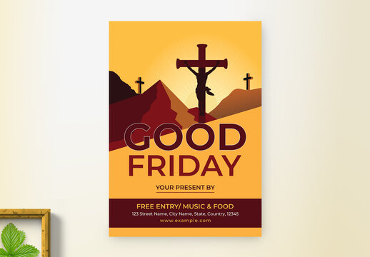 Good Friday Flyer Layout