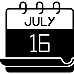 July 16 Icon