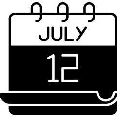 July 12 Icon