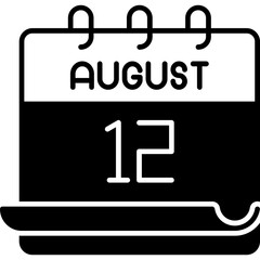 August 12 Icon