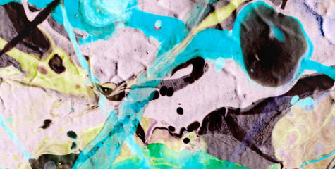 Fluid Finesse: Unveiling the Intricate Allure of Liquid Art in Oil Paintings