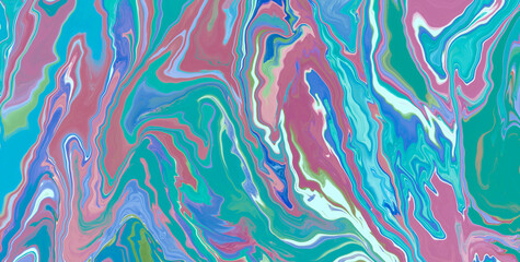 Fluid Finesse: Unveiling the Intricate Allure of Liquid Art in Oil Paintings