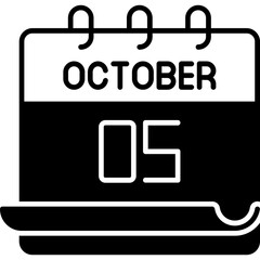 October 5 Icon