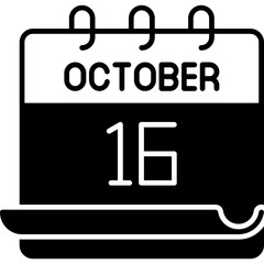 October 16 Icon