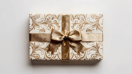 art of thoughtful gifting with a stylish image of a gift box featuring an intricately designed...