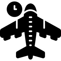 Flight Delayed Icon