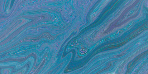 Marbled Marvels: A Visual Delight of Texture and Color in Liquid Art