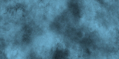 Abstract blue grunge clouds smoke texture background., watercolor painted mottled blue background with vintage marbled textured for your creative design, Smoke in the dark blue texture. 