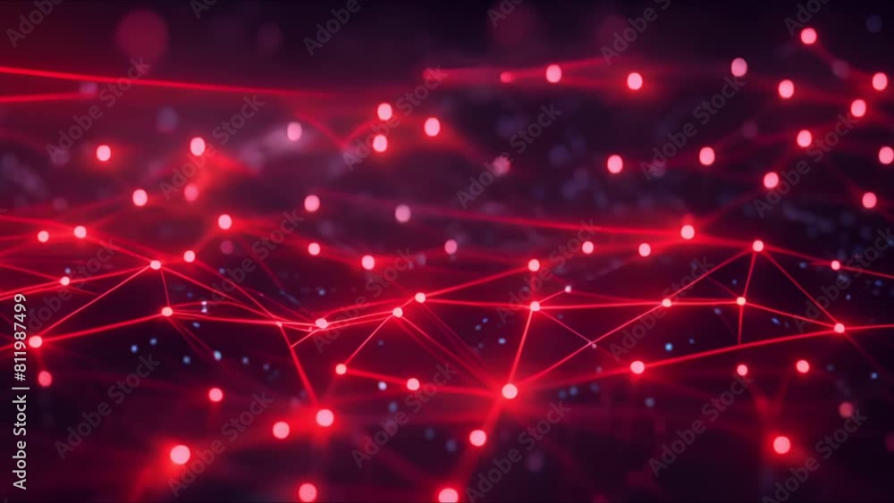Poster network connection fiber optic , abstract futuristic network lines background , network technology a