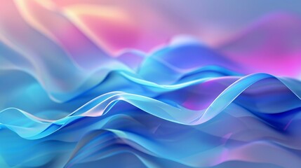 Stylish Blue Gradient Background for Presentations Generative AI