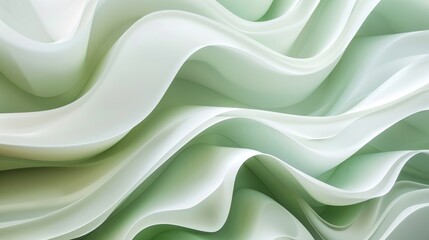 Obraz premium Wavy Lines Background for Presentation Generative AI