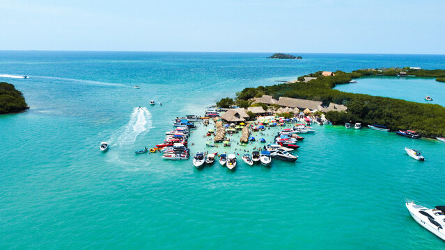 Isla de Cholon, islas del rosario, Cartagena de Indias 