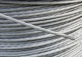 Electric galvanized steel wire.