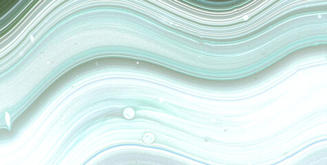 Ink Symphony: Embracing the Mystical Aura of Liquid Art in Oil