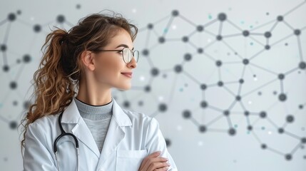 banner for a chain of medical clinics , medical orientation to give the client an understanding of the wide range of services provided by the network of clinics, healthcare banner, Generative Ai