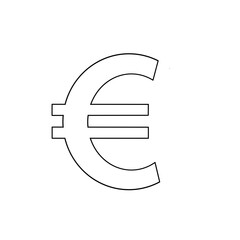euro symbol Icons illustration