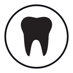 tooth icon illustration