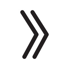 Obraz premium Swipe right icon 