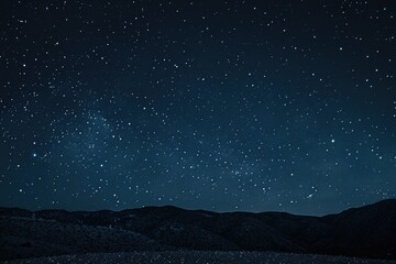 A beautiful night sky full of shining stars. Perfect for backgrounds or astronomy concepts