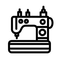 Pictogram icon vector of a sewing machine