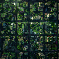 The Green Revolution: An Aerial Perspective of Urban Farming in the Concrete Jungle
