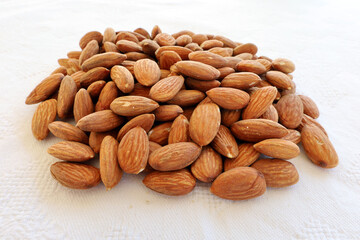 amêndoas, amêndoas com casca, frutos secos, 