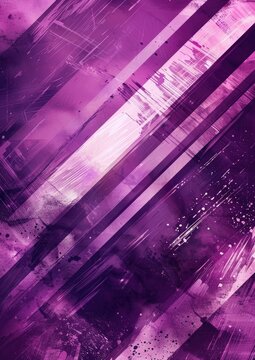 Generate a glamorous abstract elegance with diagonal purple patterns on a cool magenta background