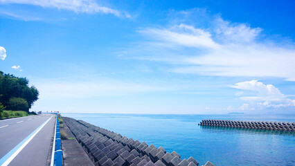 愛媛県伊予市の下灘駅周辺の海の絶景