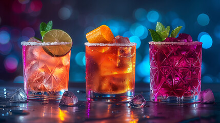 Tropical Cocktail Delight: Vibrant Summer Drinks Collection