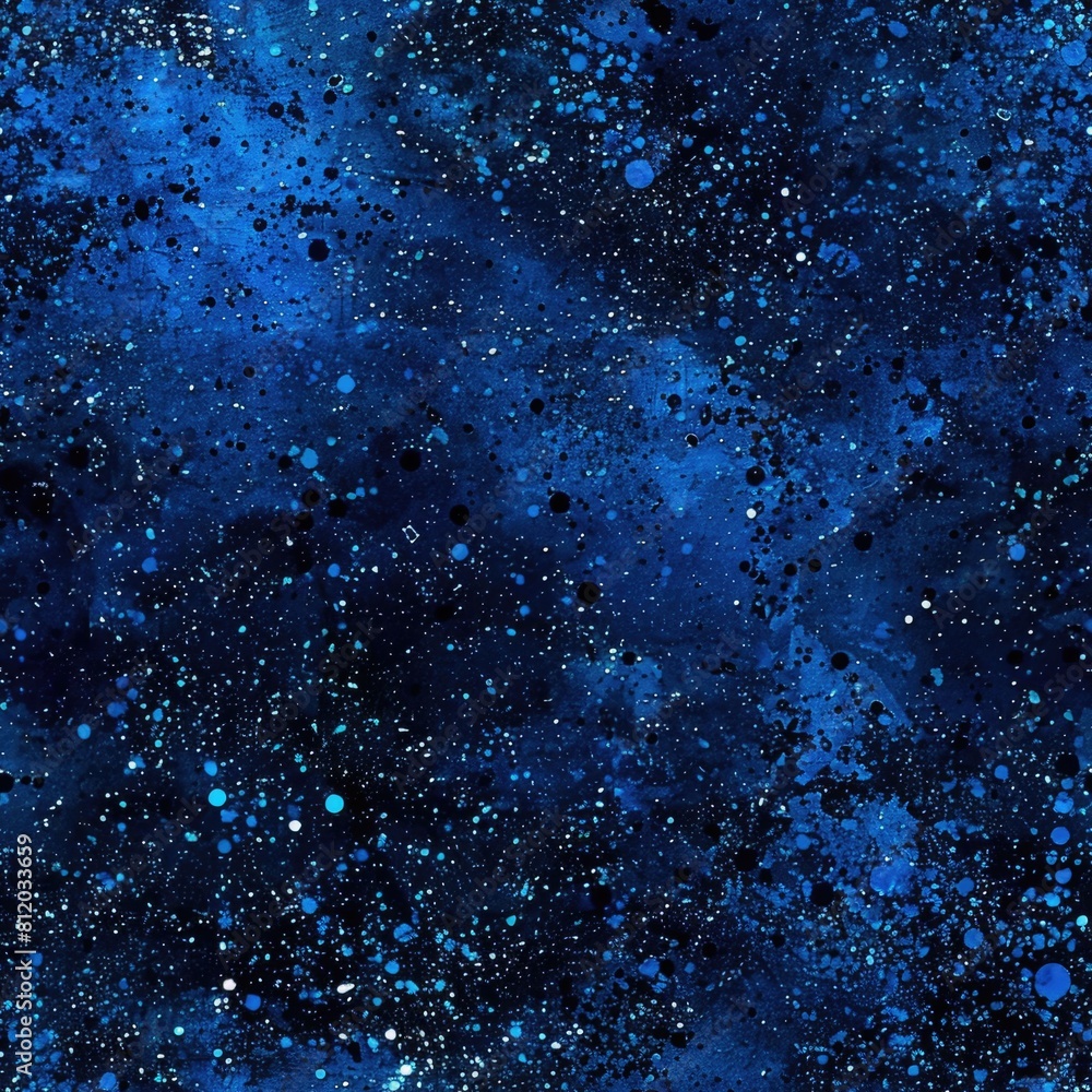 Poster abstract blue and black background, versatile for various design projects