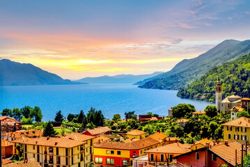 Blick über den Lago Maggiore 
