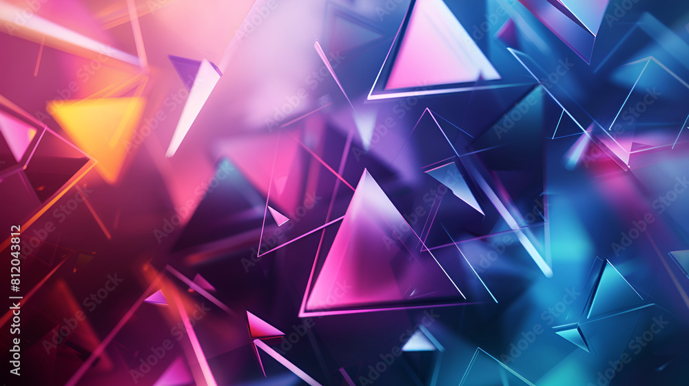 Poster abstract technology neon background template ,a colorful abstract painting with a lot of texture and
