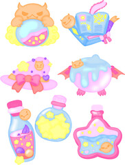 pink witch set