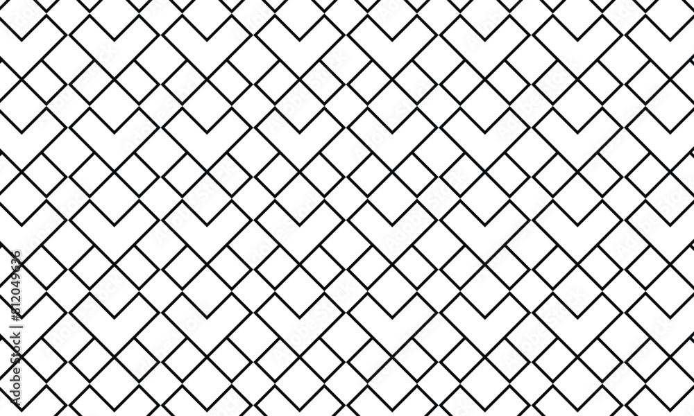 Poster abstract simple geometric stroke line vector pattern.
