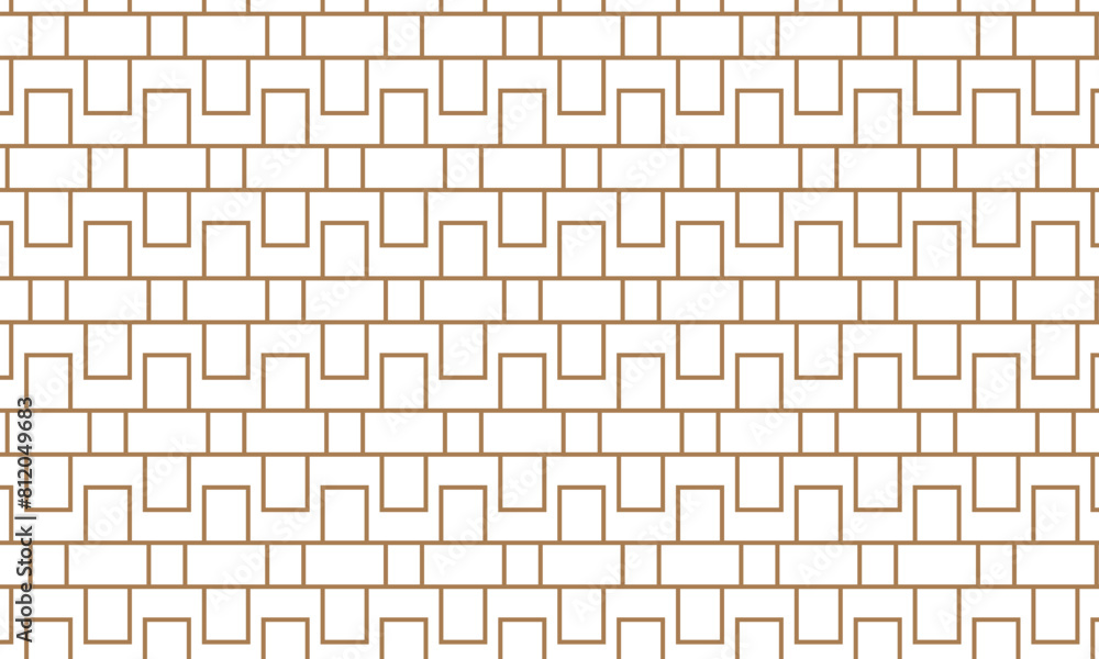 Poster abstract simple geometric brown stroke plus pattern.