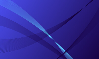 blue light business line wave curves gradient abstract background