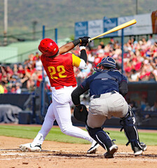 baseball batter and catcher