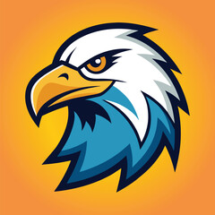 Eagle mascot logo eagle vector illustration