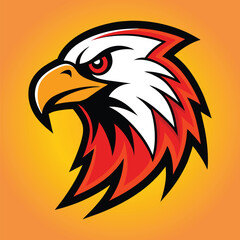 Eagle mascot logo eagle vector illustration