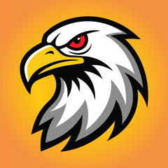 Eagle mascot logo eagle vector illustration
