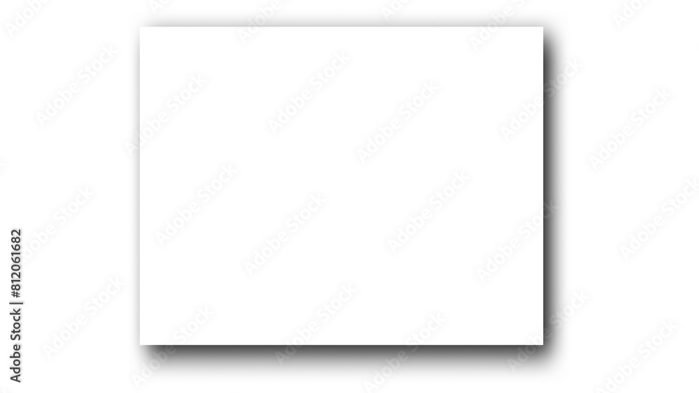 Aufkleber realistic shadow effect for design