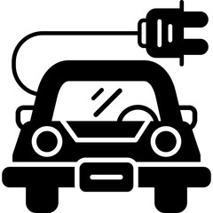 Electric Car Icon