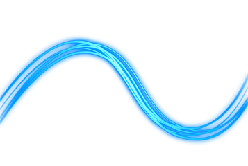 Glowing light effect.