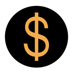 US Dollar symbol Icons illustration