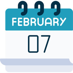February 7 Icon