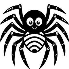 cute spider vector illustration