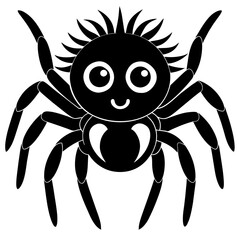 cute spider vector illustration
