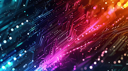 Obraz premium digital background for tech