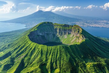 Two muscular men facing each other, with intense expressions, set in a moody, cinematic environment