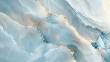 Naklejka premium Subtle soft white and blue onyx gemstone texture